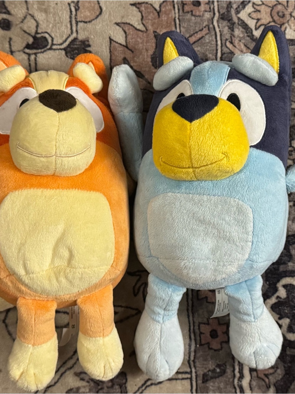 Kids Plush Bluey-Inspired Blue Plush Toy - Soft Blue Character